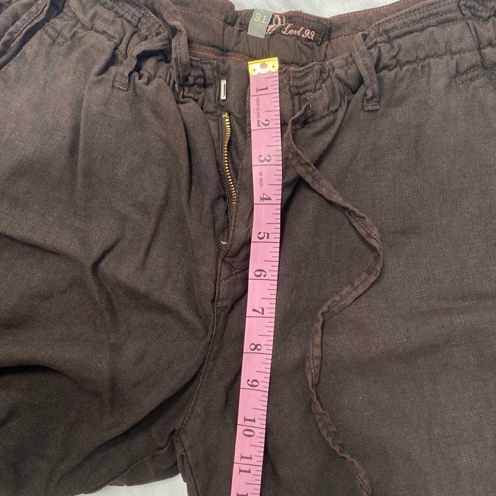 Anthropologie Level 99 Linen Shorts - NWOT - Picture 7 of 7